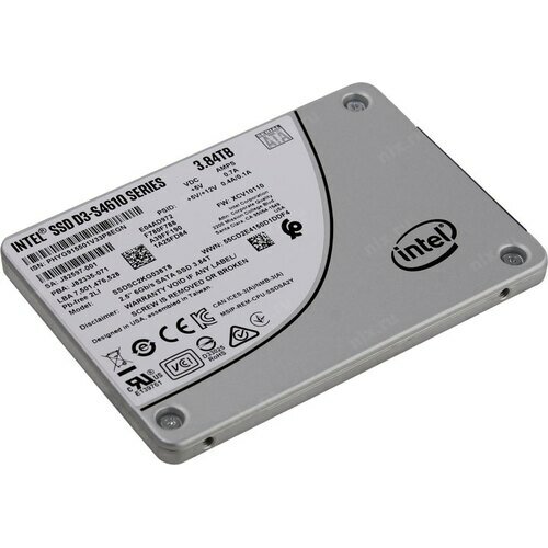 SSD накопитель INTEL DC D3-S4610 3.8Тб, 2.5", SATA III - фото №3