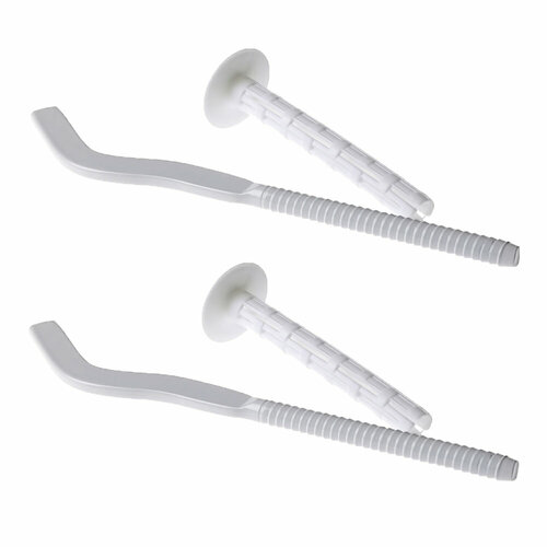 Кронштейн для радиатора с дюбелем 7 х 180 мм сплющенный 2 шт 115₽