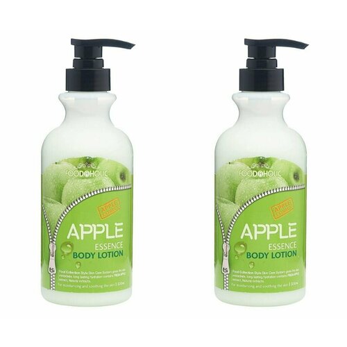 FoodaHolic Лосьон для тела с экстрактом яблока FOODAHOLIC Essential Body Lotion Apple 500 - 2 штуки