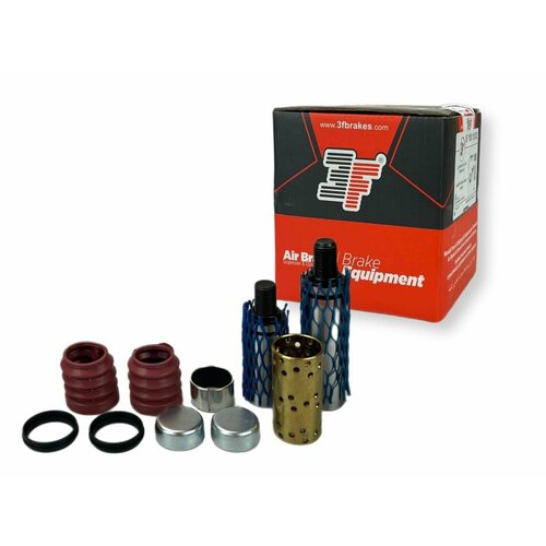 Ремкомплект суппорта ГАЗ 33104 (направляющие суппорта, втулки пыльники к-т ) 3F