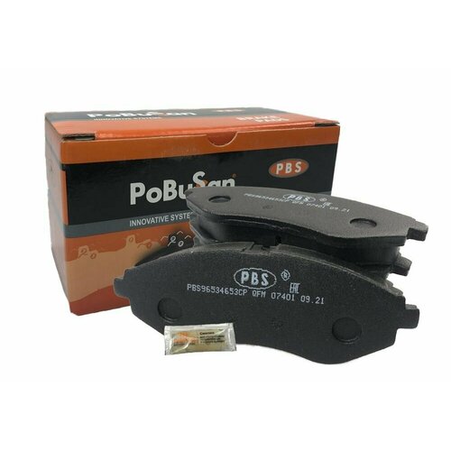 Колодка тормозная передняя Chevrolet Lacetti/ Daewoo Nexia (08-) OEM 581011CA10 POBUSSAN