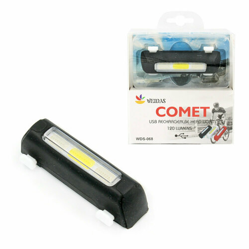 фото Фара универсальная comet (задняя и передняя) usb wds-068 shantou