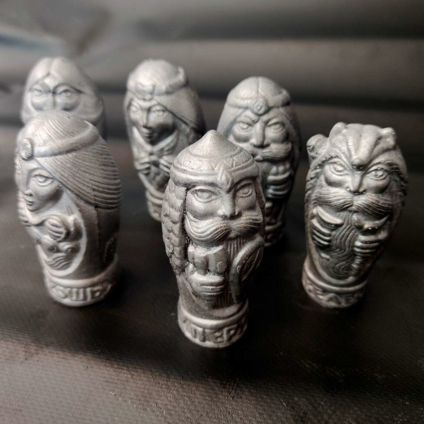 Статуэтки Славянские боги Велес, Перун, Сварог, Лада, Макошь, Род (6шт. ) — фото 1