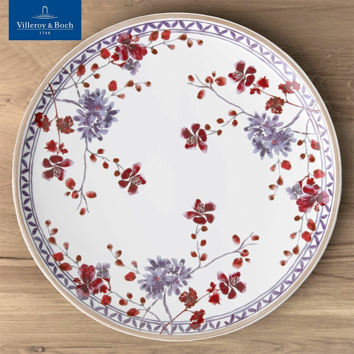 Тарелка для пиццы 32 см, Artesano Lavender, Villeroy & Boch, Премиум-Фарфор