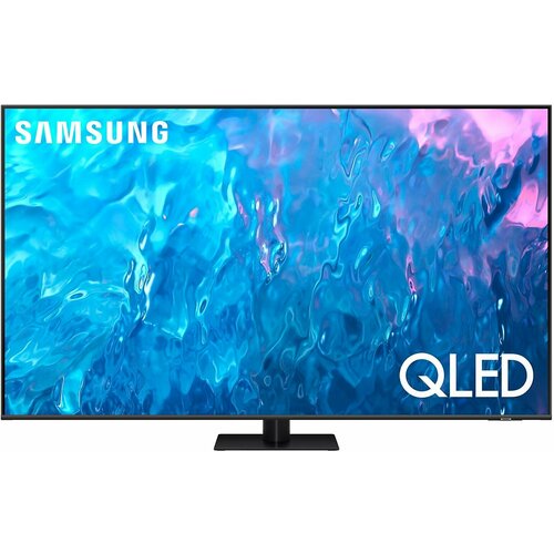 Телевизор Samsung Q70C (QE65Q70CAUXRU), серый/черный