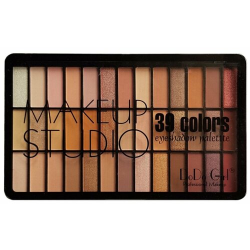 Палетка теней для глаз DoDo Girl Eyeshadow palette 39 оттенков , набор А палетка теней для глаз dodo girl 18 colors eyeshadow palette 18 оттенков набор 01