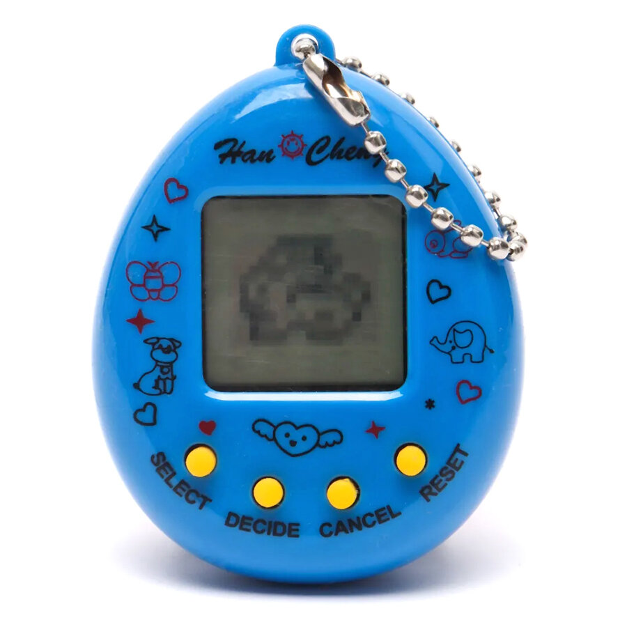 Электронная игра / виртуальный питомец - игрушка Тамагочи / Tamagotchi "Яйцо" / в ассорт