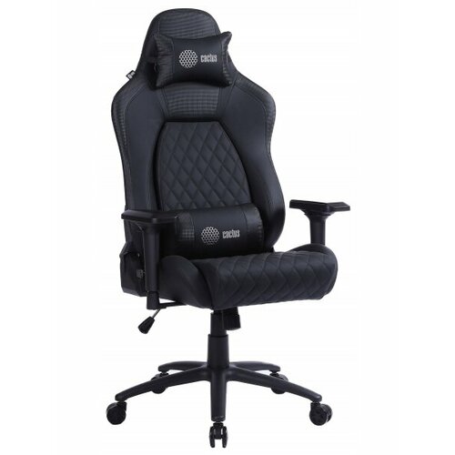 Кресло игровое CACTUS CS-CHR-130, черный