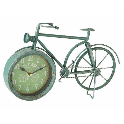 Boltze Настольные часы велосипед металл голубой 39х24 см 1018099-голубой 7670₽
