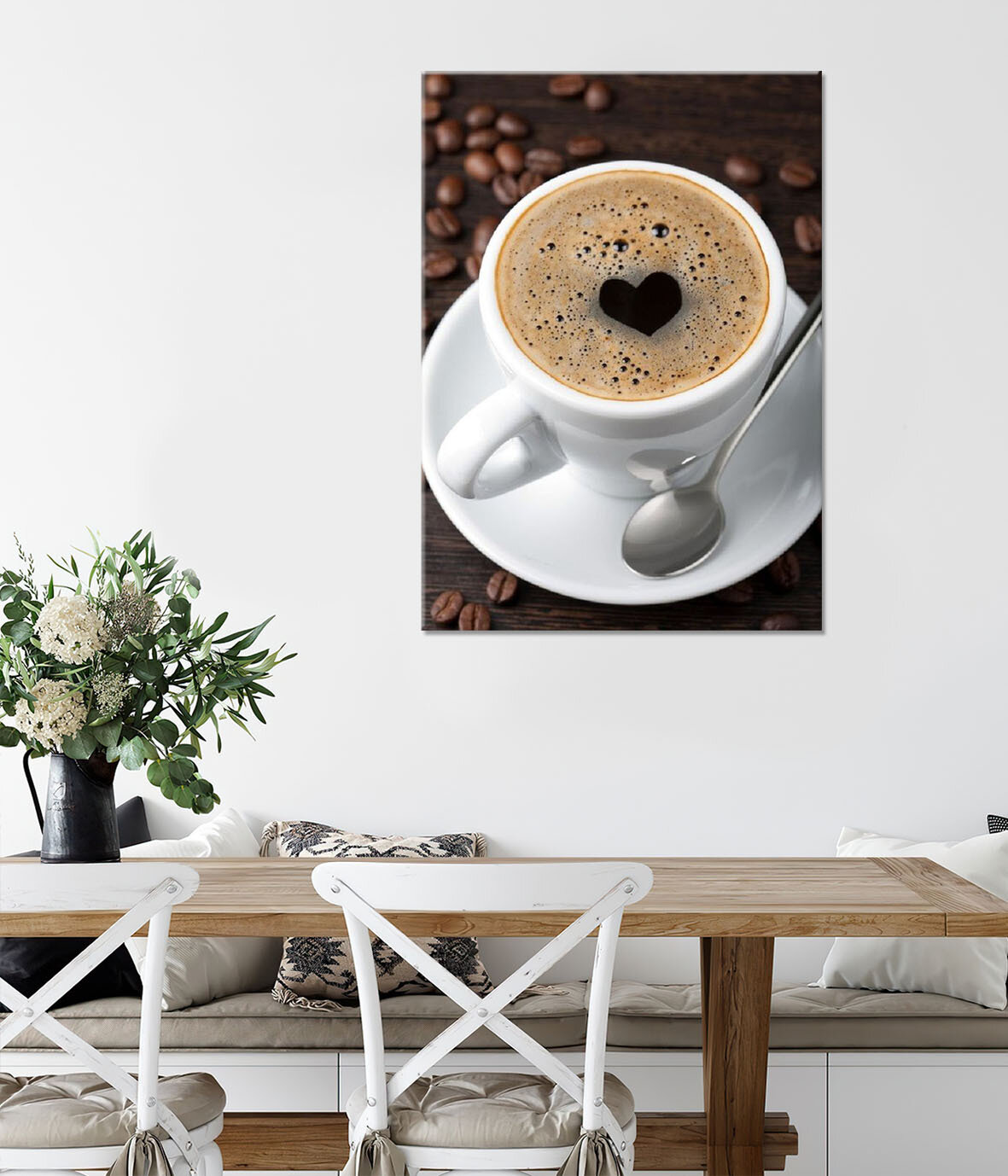 Картина/Картина на холсте/Картина на холсте для интерьера/Картина на стену/Картина в подарок для дома/Чашка Кофе - A Cup of Coffee 30х40