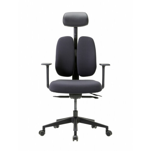 Эргономичное кресло Duorest Gold D2500G-DAS, Цвет: чёрный