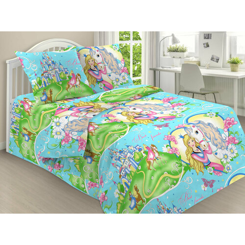 Комлект постельного белья 1,5сп. Хлопковый дом Поплин