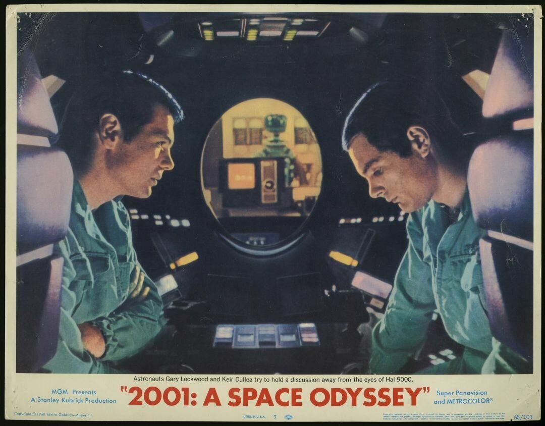 Плакат, постер на бумаге 2001: a space odyssey/Космическая одиссея 2001. Размер 30 х 42 см