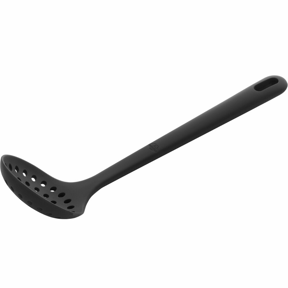 Шумовка Ballarini Nero, 31 см, черная