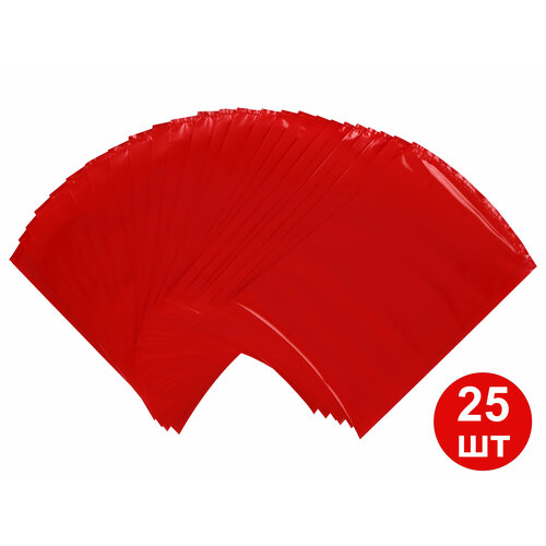 Пакет для созревания и хранения сыра термоусадочный 180х250 мм, цвет красный, прямоугольный, упаковка 25 шт.