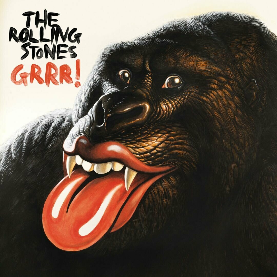 Плакат, постер на бумаге The Rolling Stones-Grrr/Ролинг Стоунс-Гррр. Размер 21 х 30 см