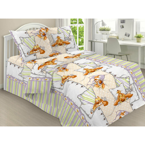 Комлект постельного белья 1,5сп. Хлопковый дом Поплин