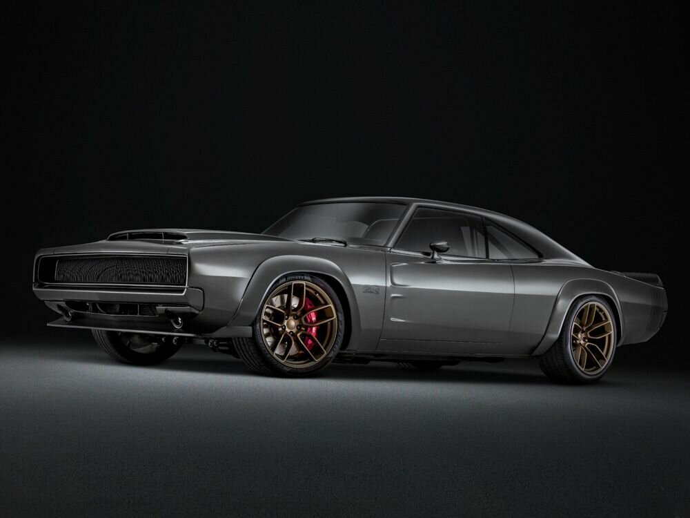 Плакат, постер на бумаге Dodge Charger, Додж. Размер 21 х 30 см