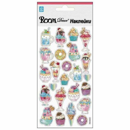 Наклейка Вкусняшки мини 9,5х17 см