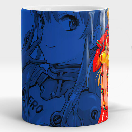 Кружка евангелион девушка