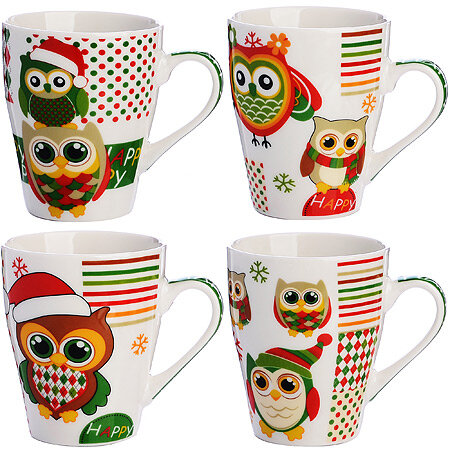 Кружка 340мл Совушки LR 24447 KSMB-24447