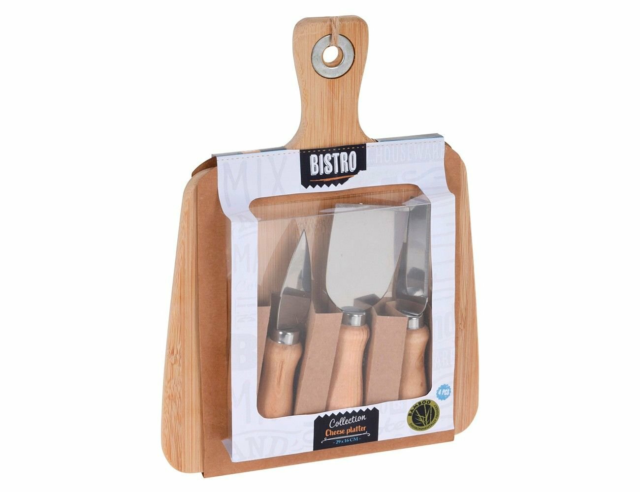 фото Набор для подачи ассорти сыров бистро, 4 предмета, Koopman International 210000570