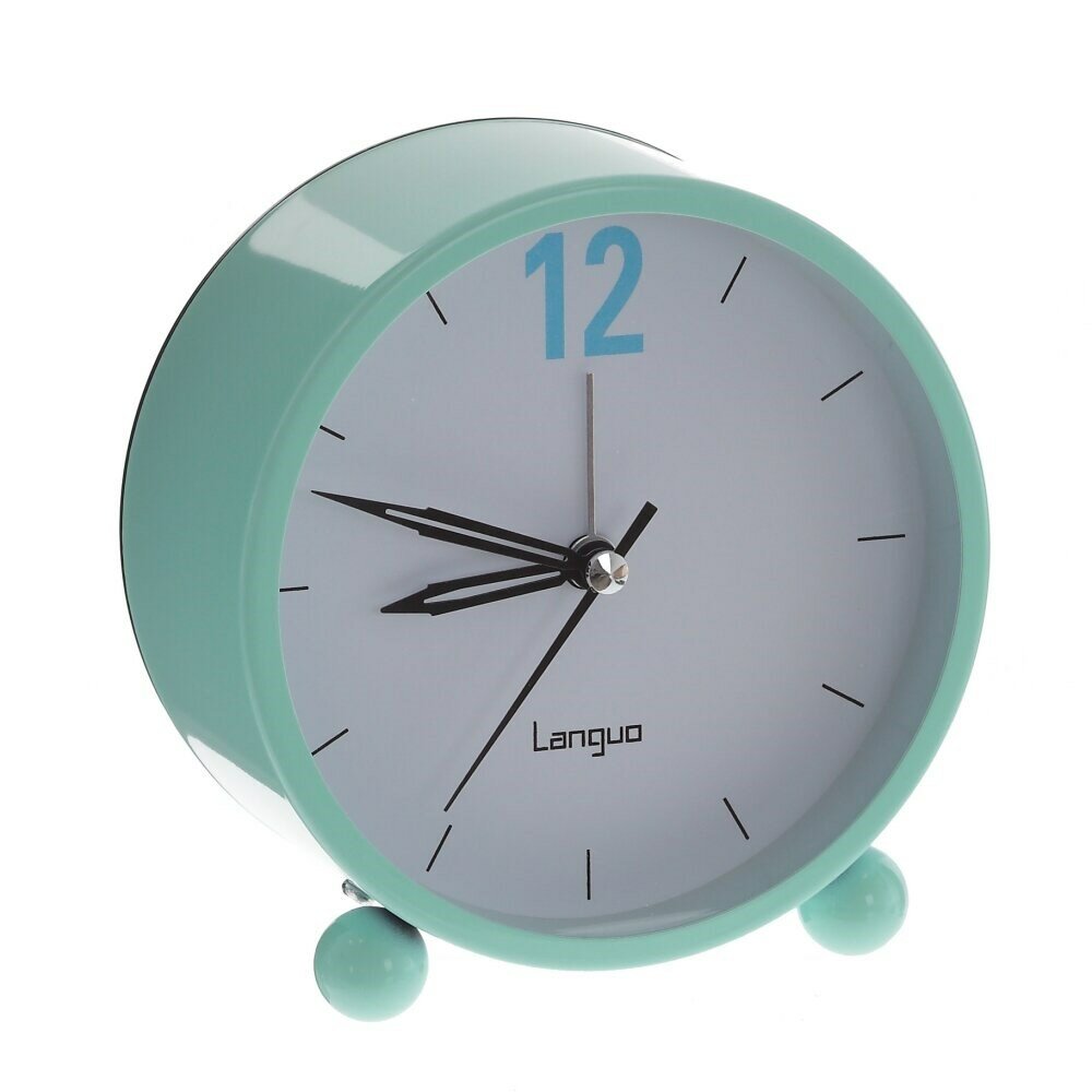Будильник, L=11 W=5 H=11 см, (подсветка, 1хАА не прилаг)