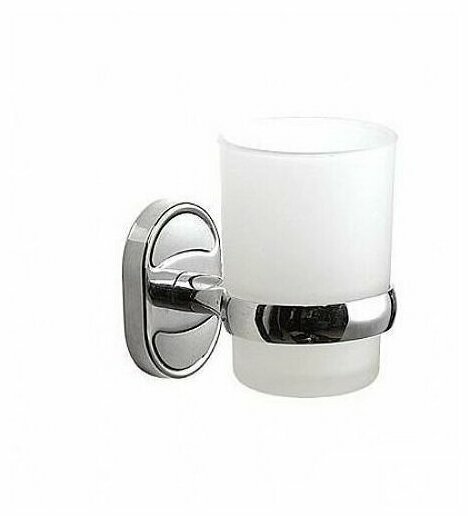 фото Стакан Ledeme для ванной матовый, одинарный