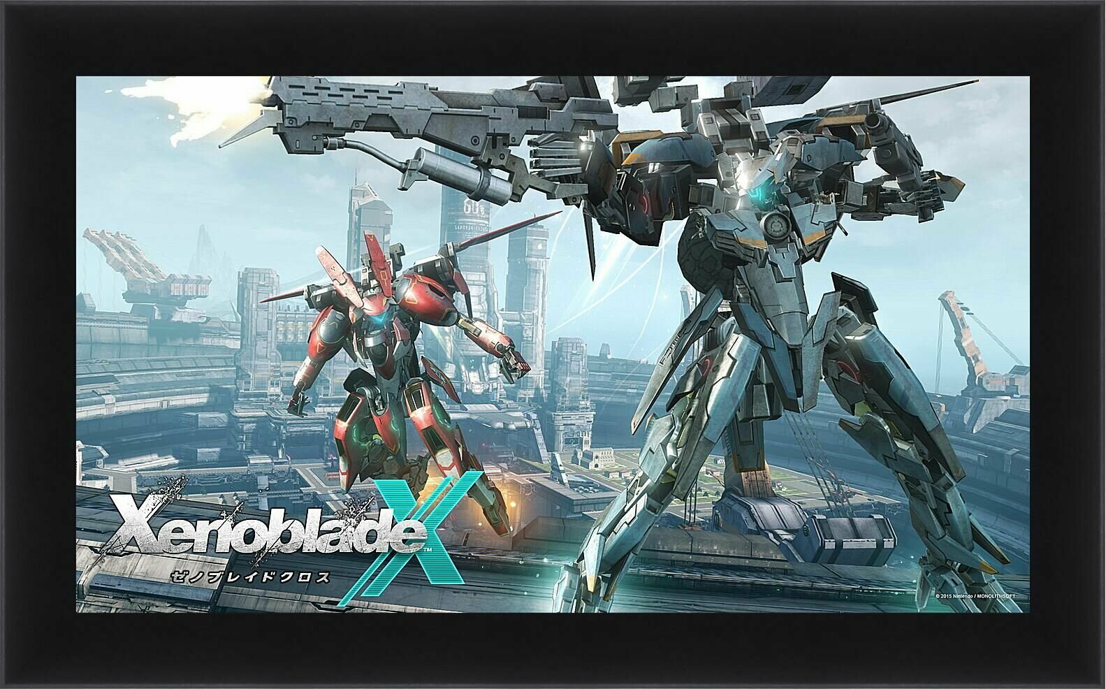 Плакат постер на бумаге Xenoblade Chronicles X. Размер 21 х 30 см