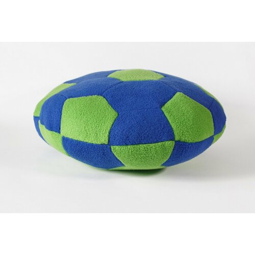 Подушка декоративная Magic Bear Toys круглая, цвет синий-зеленый 30 см.