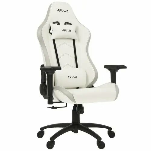 Кресло игровое KFA2 Gaming Chair 01 RGB SE White With RGB