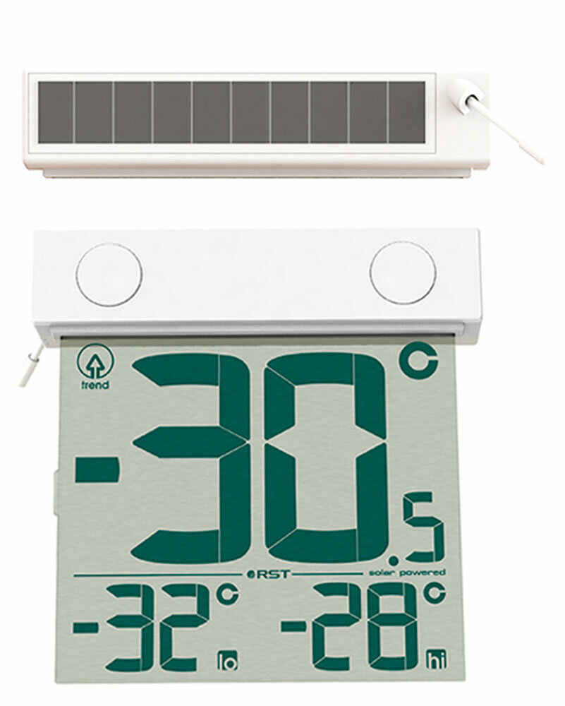 Термометр цифровой на липучке с солнечной батареей RST01389 - фотография № 9