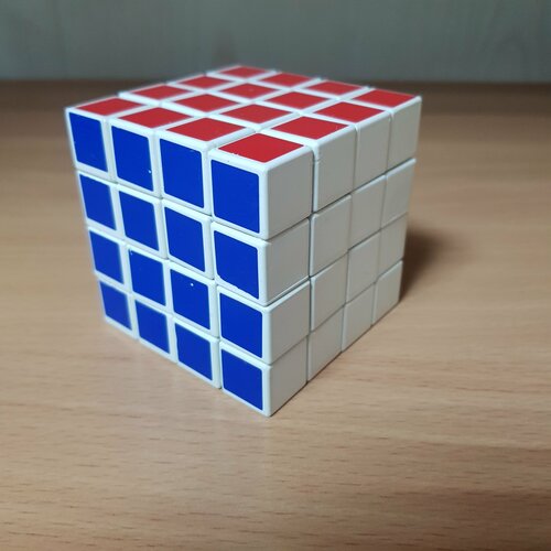 Головоломка Кубик Рубика 4х4 пластик, 6х6см брелок головоломка кубик рубика