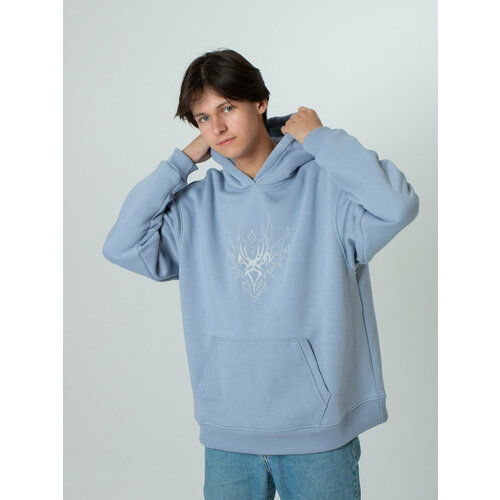 Худи Кигужама, размер 42-44, голубой