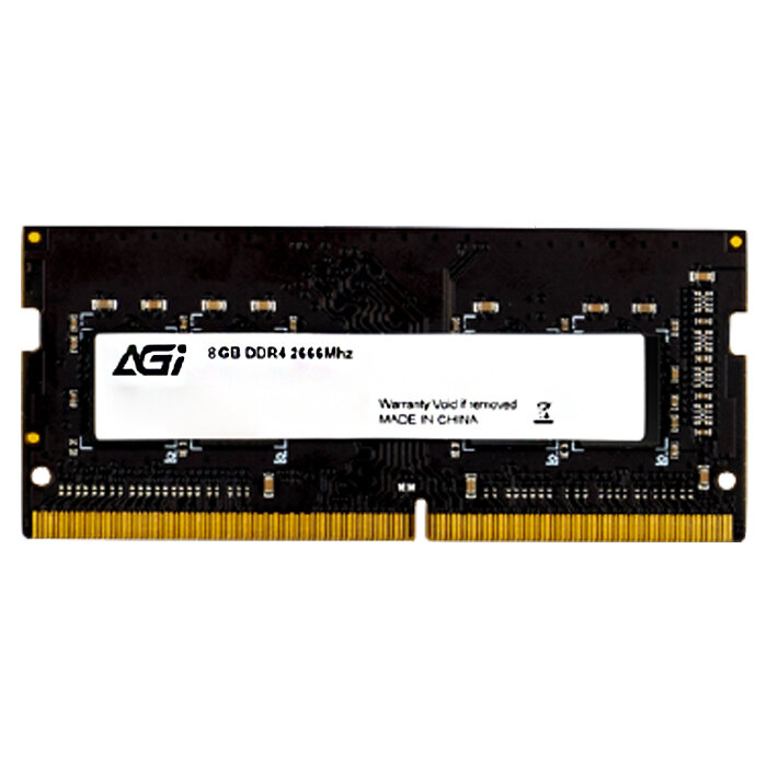 Оперативная память AGi SD138 DDR4 - 8GB, 2666 МГц, SO-DIMM (agi266608sd138) - фото №5