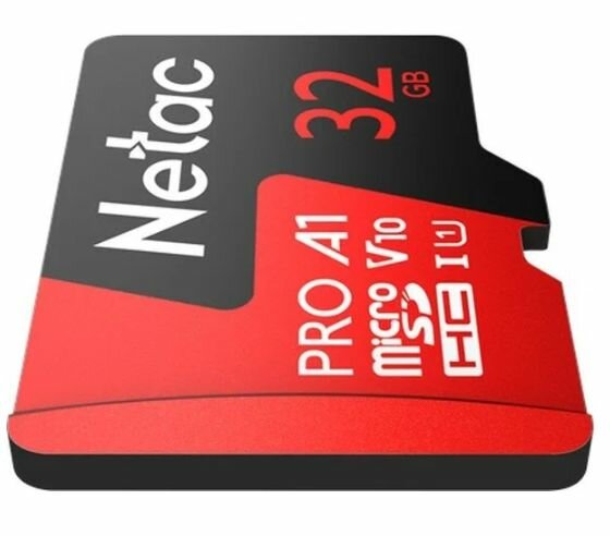 Карта памяти MicroSD 32Гб Netac P500 Extreme Pro (NT02P500PRO-032G-R)