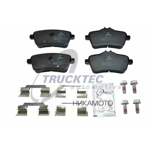 TRUCKTEC 0235437 Комплект тормозных колодок дискового тормоза