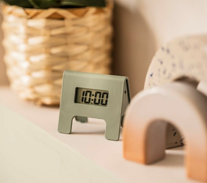 Картинки Часы-будильник IKEA "KUPONG", электронный механизм, полипропилен