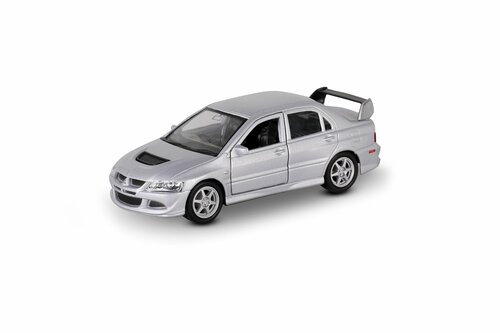 Машинка WELLY MITSUBISHI LANCER EVOLUTION VIII Серый / модель машины 1:38 с пружинным механизмом