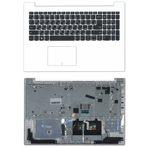 Клавиатура OEM для Lenovo IdeaPad 320-15 топкейс белый для lenovo ideapad 320 15ikbn 81bg 81bt 80xl 80ye 81de зарядное устройство блок питания ноутбука зарядка адаптер кабель шнур