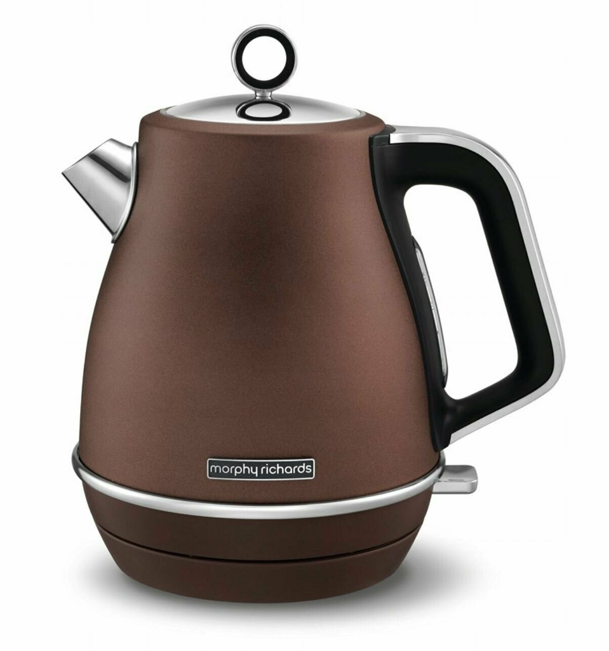 фото Электрический чайник Morphy Richards Чайник Morphy Richards Evoke Jug коричневый матовый, коричневый