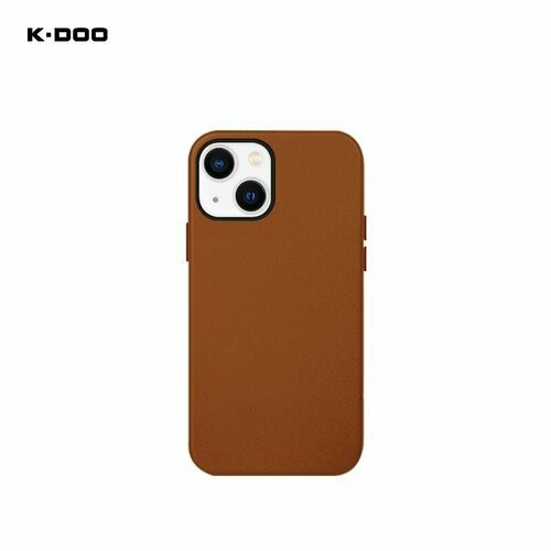 Чехол K-Doo Mag Noble Collection для смартфона Apple iPhone 13, коричневый