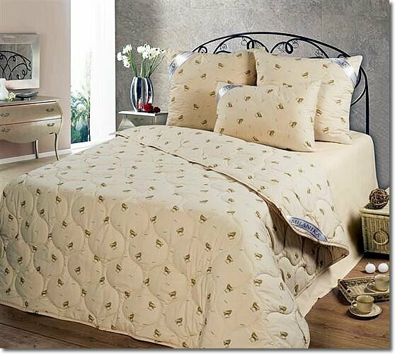 Одеяло из овечьей шерсти Евро - ЗТ - Премиум стандарт тематика