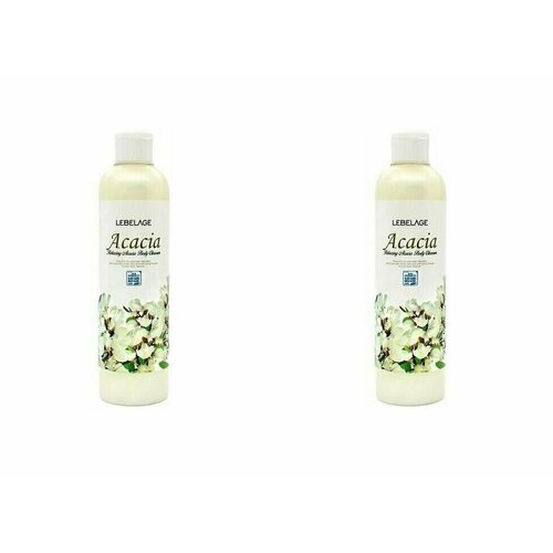 LEBELAGE Гель для душа с экстрактом цветов акации RELAXING ACACIA BODY CLEANSER 300мл - 2 штуки