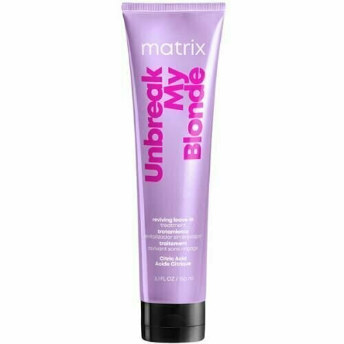 matrix total results so long damage mask маска уход для интенсивного восстановления волос 150 мл Крем-уход несмываемый Matrix Total Results Unbreak My Blonde для восстановления осветленных волос, 150 мл