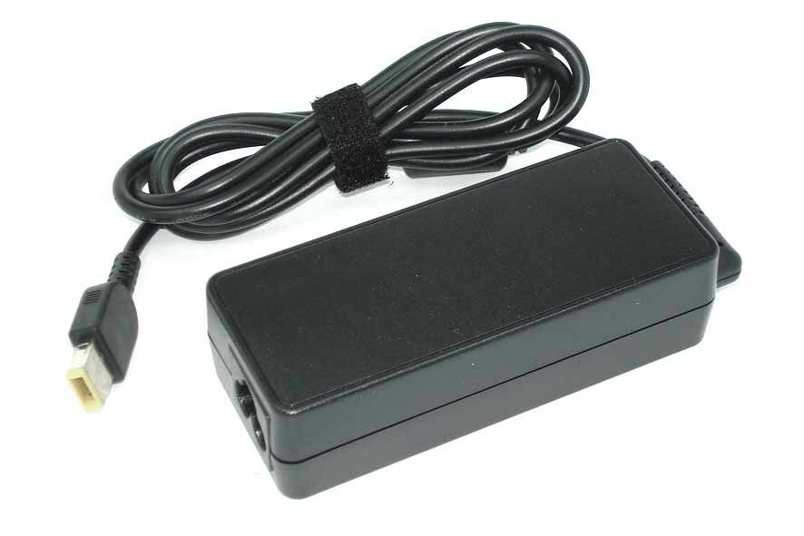 фото Блок питания для ноутбука Lenovo ADLX65NCC3A, ADLX65NDC3A, 3.25A, 20V, 65W, разъем прямоугольный код 012824