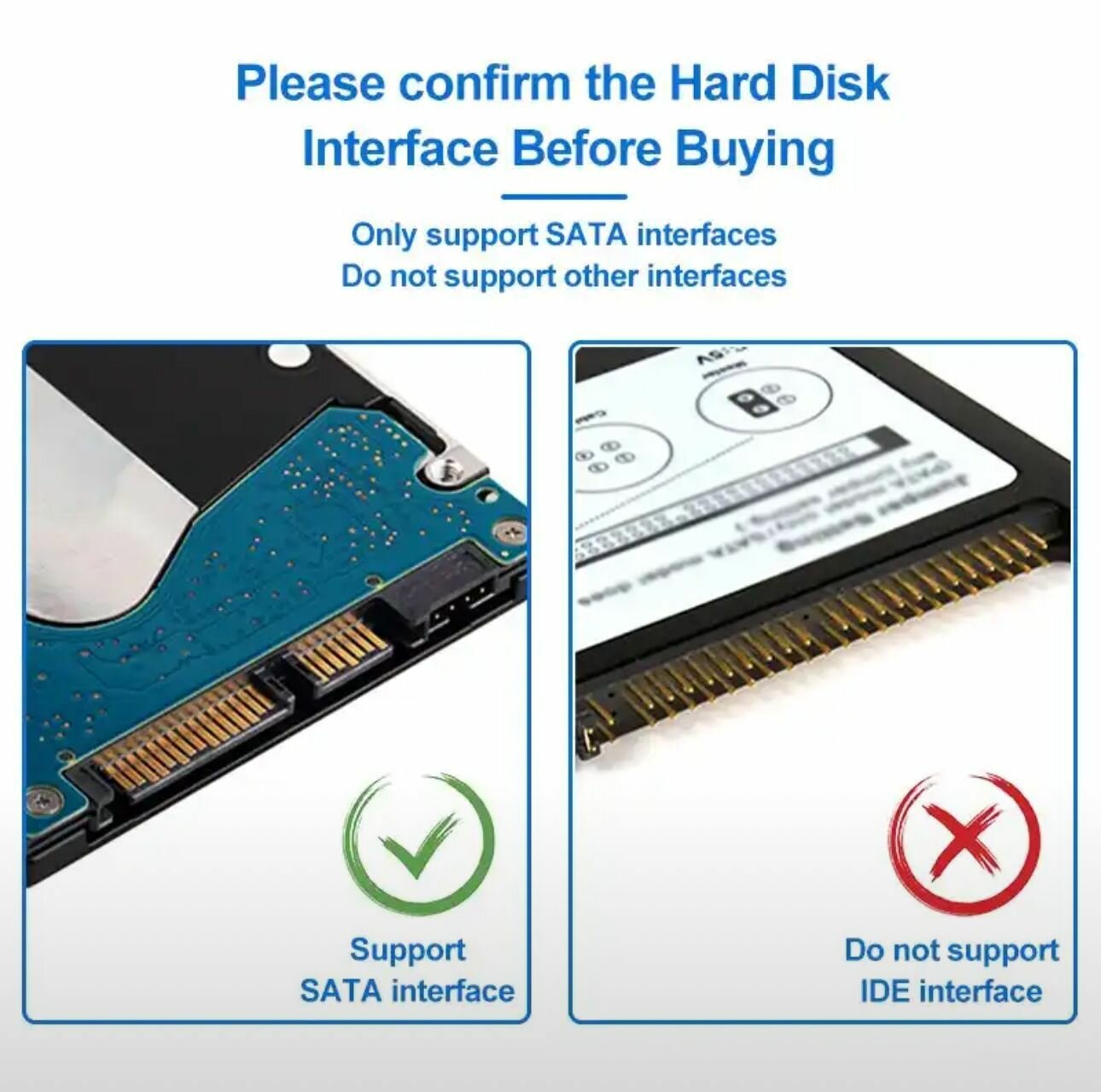 Корпус для жесткого диска 3,0/2,5 дюйма, USB 3,5-SATA — фото 7