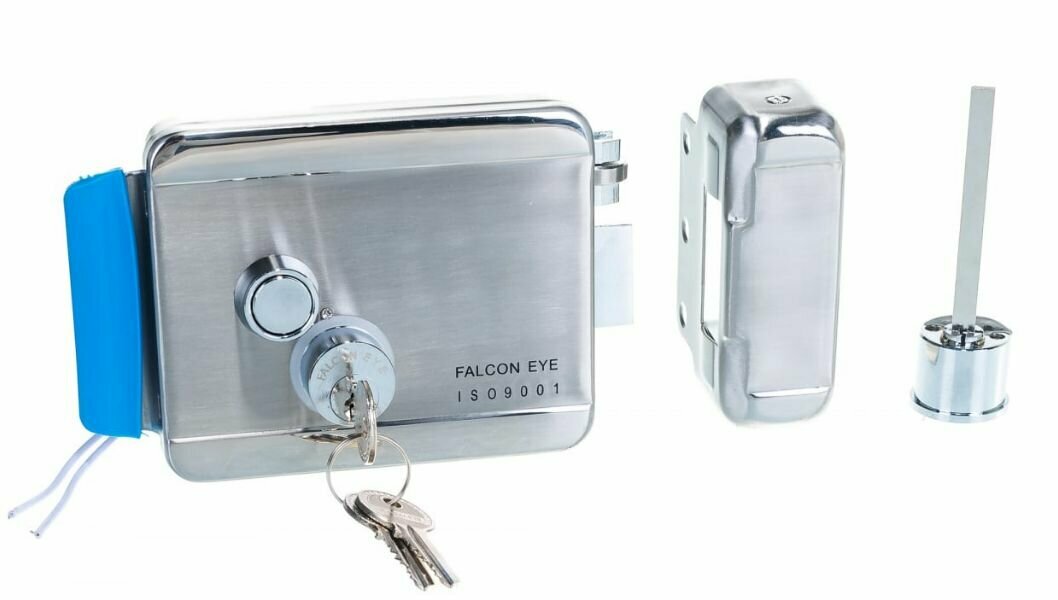 Замок электромеханический FALCON EYE FE-2369, серебристый — фото 17