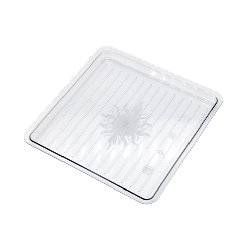 Органайзер 1 отсек Delinia LM 15.21x1.5x15.21 см пластик цвет прозрачный