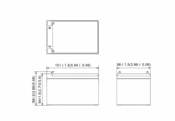 Батарея для ИБП BB BC 12-12 12В, 12Ач - фото №20